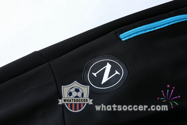 SSC Napoli Black Blue Training Jacket 2021-2022