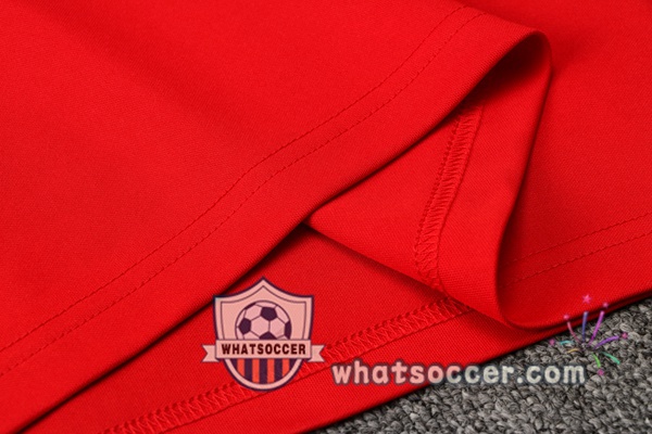 Training Polo Set Paris PSG + Pants Red 2021-2022