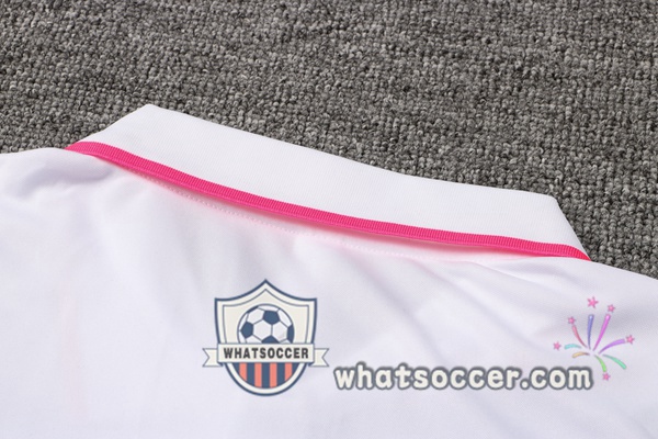 Training Polo Set Paris PSG + Pants White 2021-2022