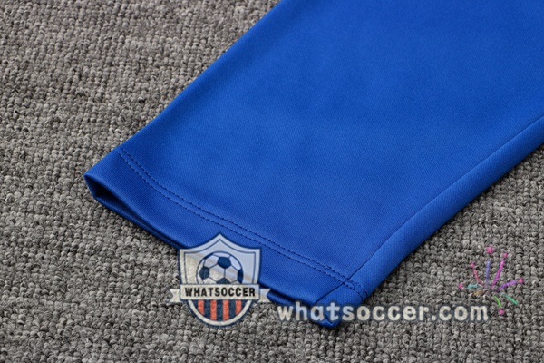 FC Barcelona Blue Hooded Jacket 2021-2022