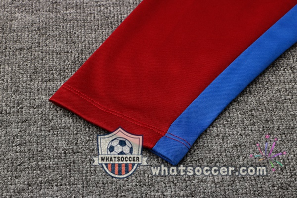 FC Barcelona Red Hooded Jacket 2021-2022