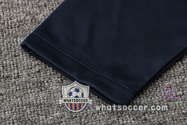Paris PSG Blue Royal Hooded Jacket 2021-2022