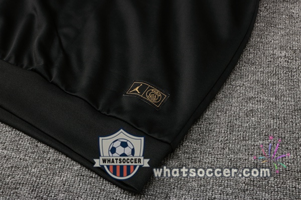 JORDAN Paris PSG Black Hooded Jacket 2021-2022