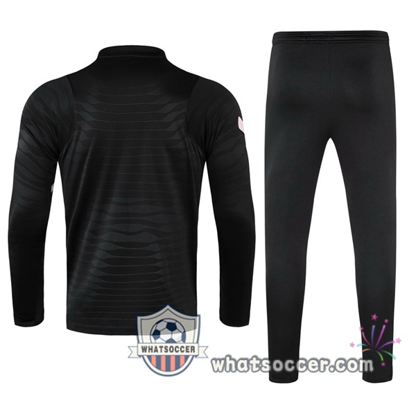 Paris PSG Black Tracksuit 2021-2022
