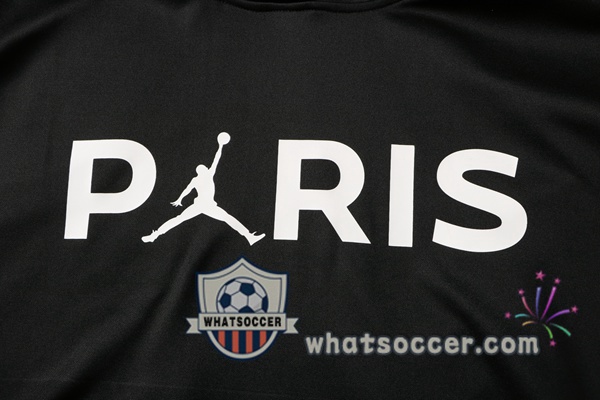 Paris PSG Jordan Black Hooded Jacket 2021-2022