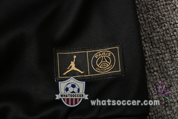 Paris PSG Jordan Black Hooded Jacket 2021-2022