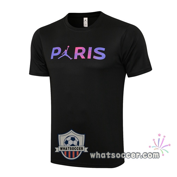 Paris PSG Jordan Black Training T-Shirts 2021-2022