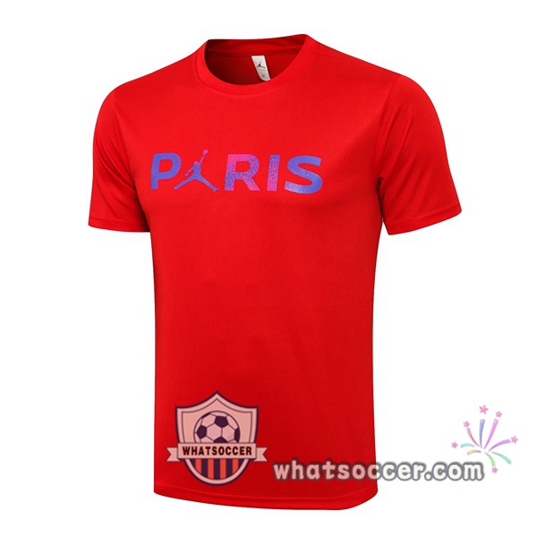 Paris PSG Jordan Red Training T-Shirts 2021-2022