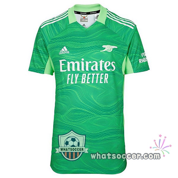 Arsenal Goalkeeper Soccer Jerseys Green 2021-2022
