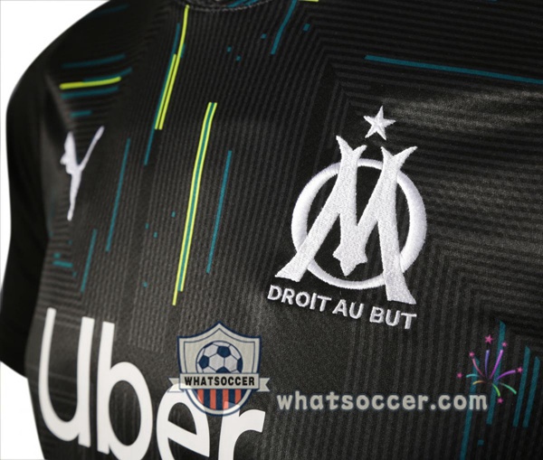 Marseille OM Goalkeeper Soccer Jerseys Black 2021-2022