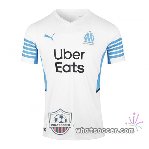 Marseille OM Home Soccer Jerseys 2021-2022