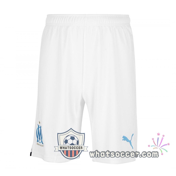 Marseille OM Home Soccer Shorts 2021-2022
