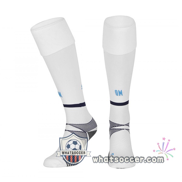 Marseille OM Home Soccer Socks 2021-2022