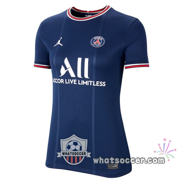 Paris PSG Women Home Soccer Jerseys 2021-2022