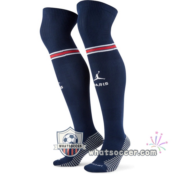 Paris PSG Home Soccer Socks 2021-2022