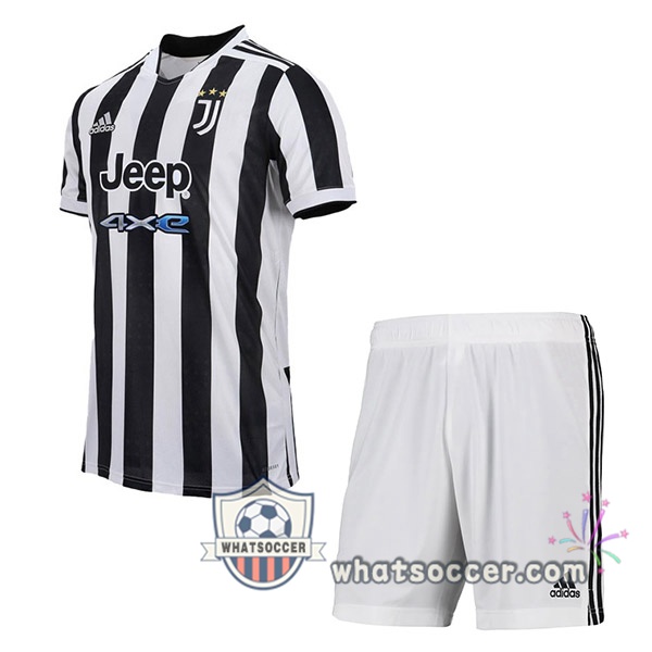 Juventus Kids Home Soccer Jerseys 2021-2022