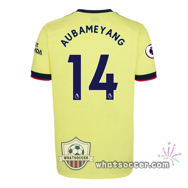 Arsenal (AUBAMEYANG 14) Away Soccer Jerseys 2021-2022
