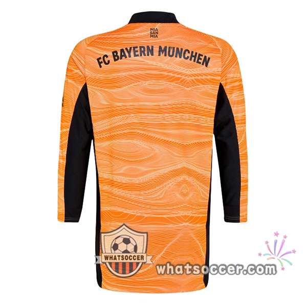 Bayern Munich Goalkeeper Soccer Jerseys Orange 2021-2022