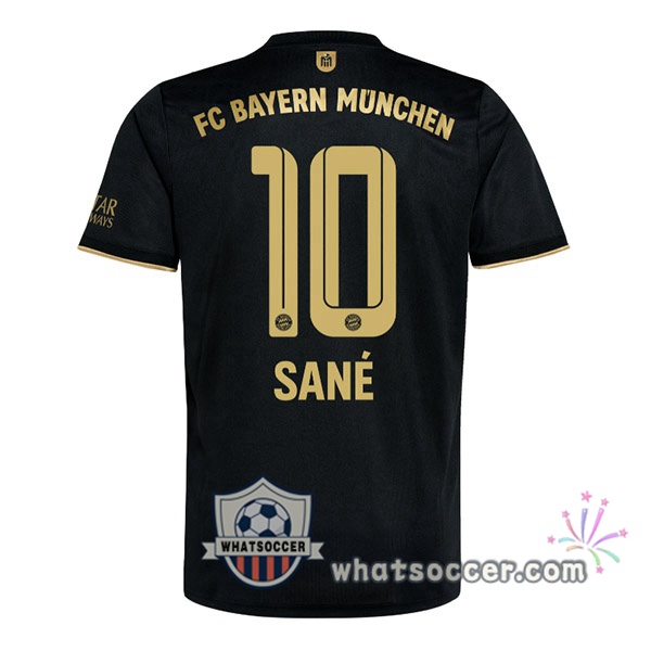 Bayern Munich (Sané 10) Away Soccer Jerseys 2021-2022