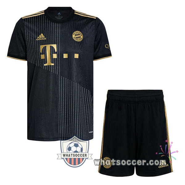 Bayern Munich Kids Away Soccer Jerseys 2021-2022