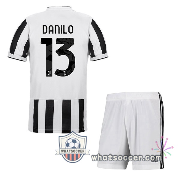Juventus (DANILO 13) Kids Home Soccer Jerseys 2021-2022