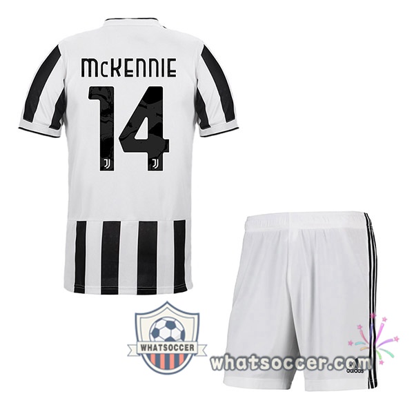 Juventus (McKENNIE 14) Kids Home Soccer Jerseys 2021-2022