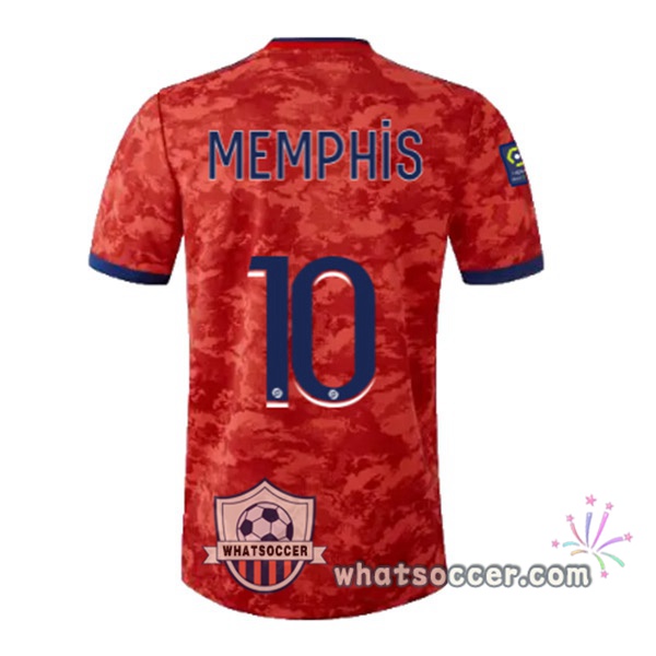 Lyon OL (MEMPHIS 10) Away Soccer Jerseys 2021-2022