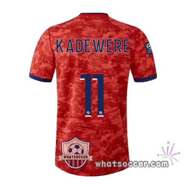 Lyon OL (KADEWERE 11) Away Soccer Jerseys 2021-2022