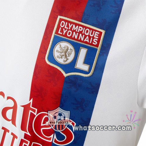 Lyon OL Home Soccer Jerseys 2021-2022