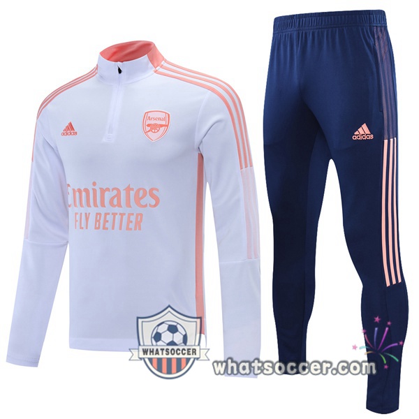 Arsenal White Tracksuit 2021-2022