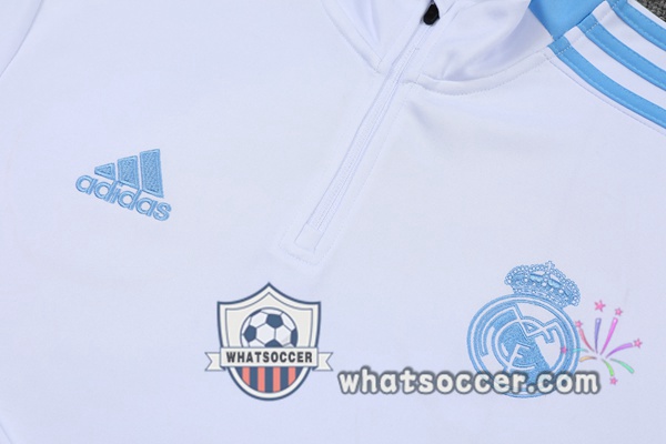 Real Madrid White Tracksuit 2021-2022