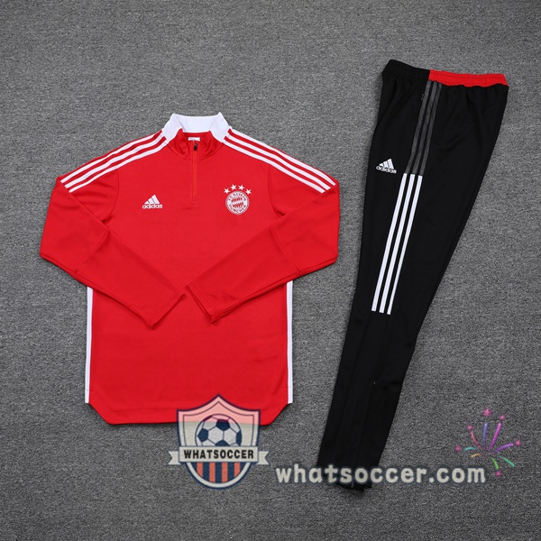 Bayern Munich Red Tracksuit 2021-2022