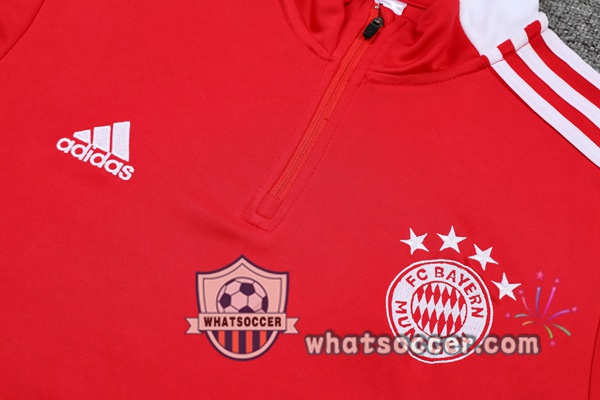 Bayern Munich Red Tracksuit 2021-2022