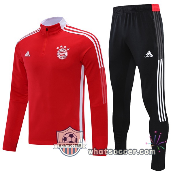 Bayern Munich Red Tracksuit 2021-2022