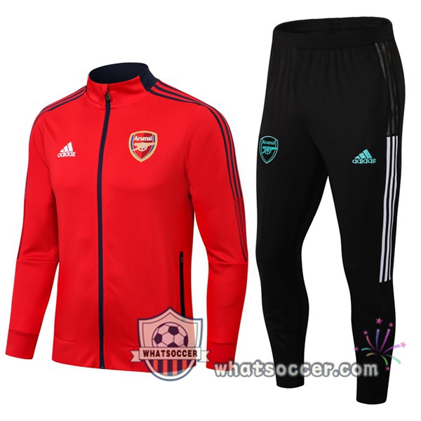 Arsenal Red Training Jacket 2021-2022