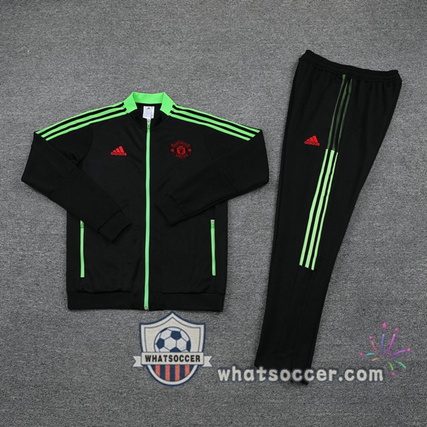 Manchester United Black Training Jacket 2021-2022