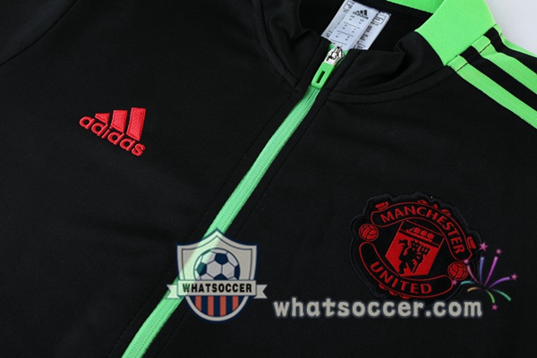 Manchester United Black Training Jacket 2021-2022