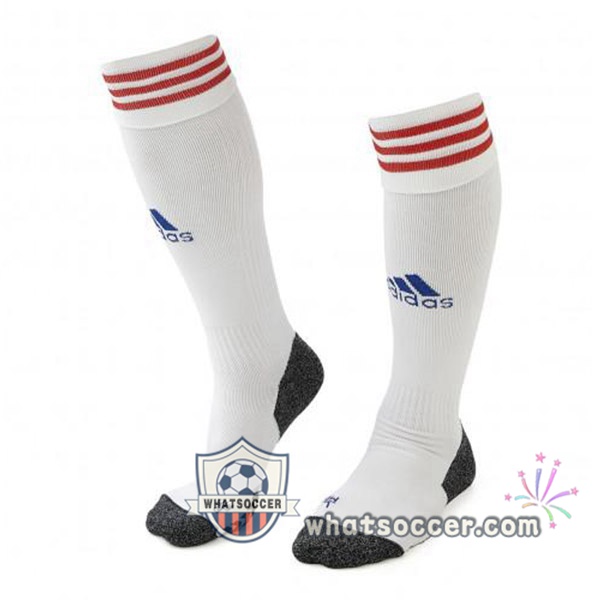 Lyon OL Home Soccer Socks 2021-2022