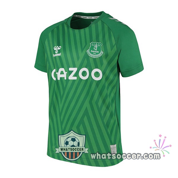 Everton Goalkeeper Soccer Jerseys Green 2021-2022