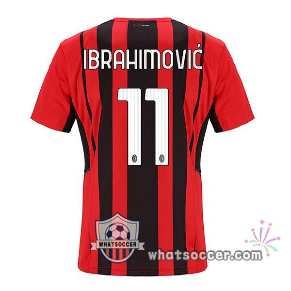 AC Milan (IBRAHIMOVIĆ 11) Home Soccer Jerseys 2021-2022