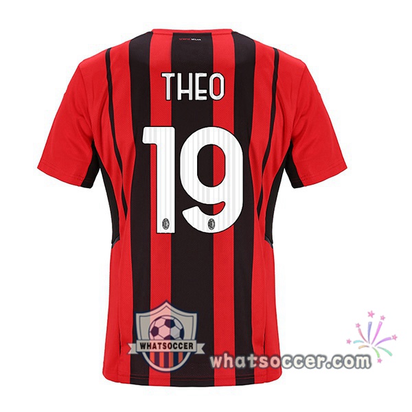 AC Milan (THEO 19) Home Soccer Jerseys 2021-2022
