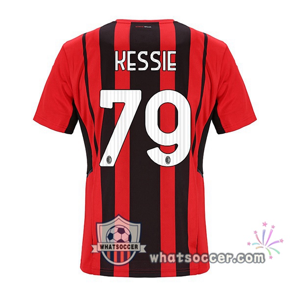 AC Milan (KESSIE 79) Home Soccer Jerseys 2021-2022