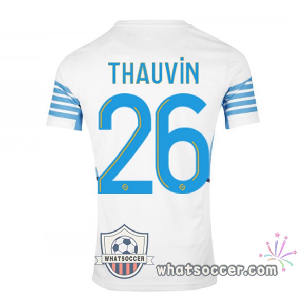 Marseille OM (THAUVIN 26) Home Soccer Jerseys 2021-2022