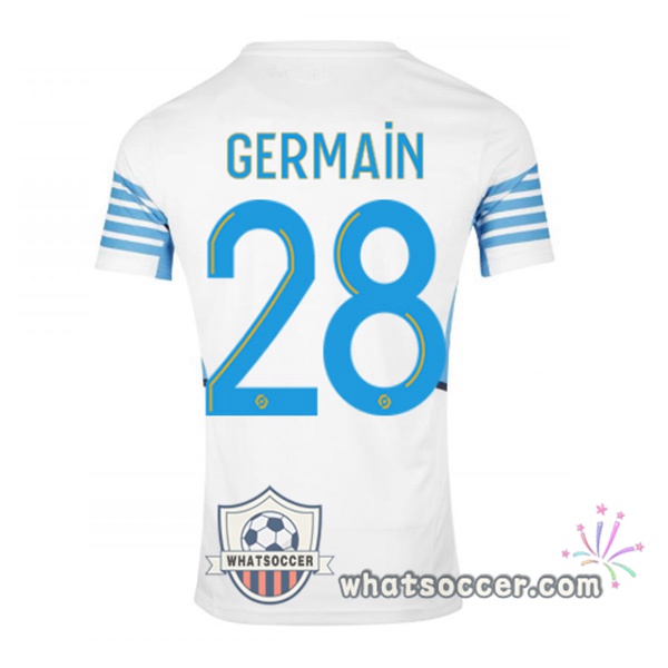 Marseille OM (GERMAIN 28) Home Soccer Jerseys 2021-2022