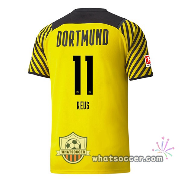 Dortmund BVB (Reus 11) Home Soccer Jerseys 2021-2022