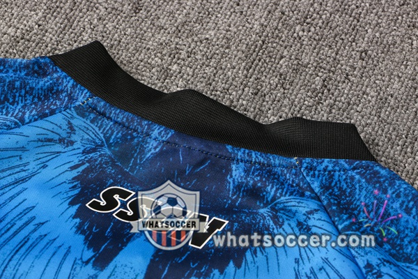 SSC Napoli Yellow Blue Training Jacket 2021-2022