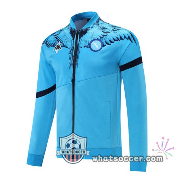 SSC Napoli Blue Soccer Jacket 2021-2022