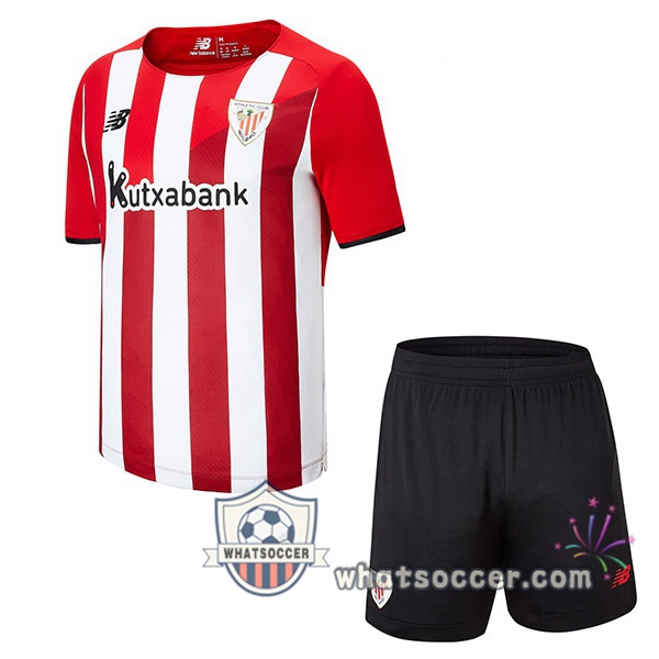 Athletic Bilbao Kids Home Soccer Jerseys 2021-2022