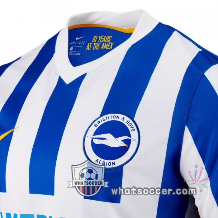 FC Brighton Home Soccer Jerseys 2021-2022