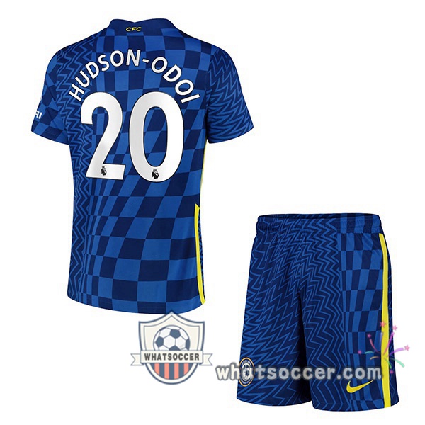 FC Chelsea (HUDSON-ODOI 20) Kids Home Soccer Jerseys 2021-2022